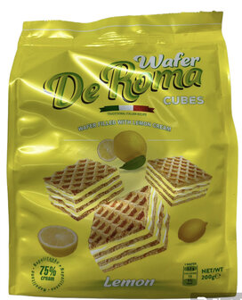 WAFFER DEROMA LIMON 10X200GR